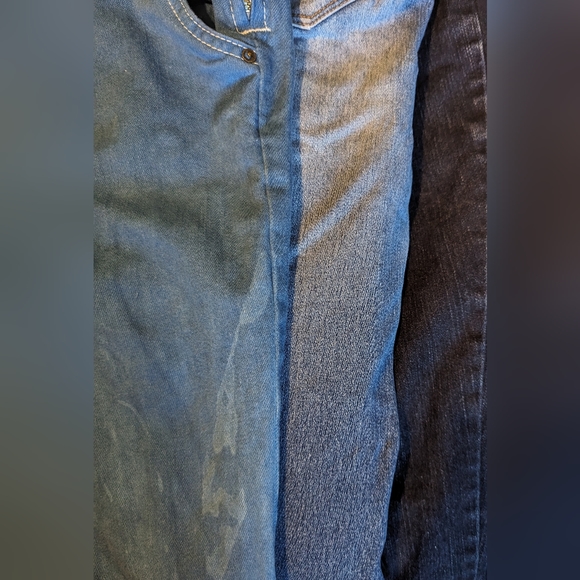 SALE......Free People  UPCYCLED INDIGO DYED Bib Overalls Size 25 - Picture 8 of 10